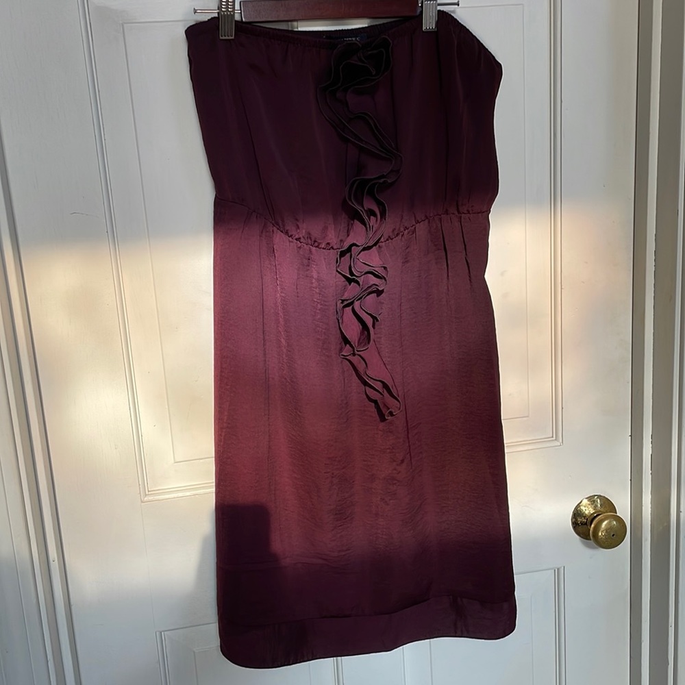 Strapless dress